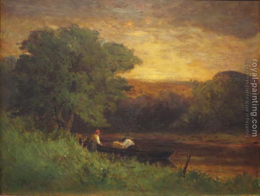 Edward Mitchell Bannister : River scene